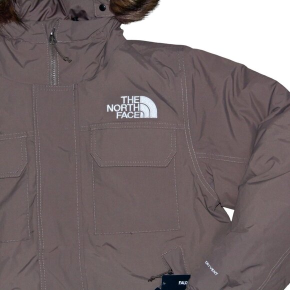 The North Face Mens Mcmurdo Bomber 600-Down Insulated Winter Jacket Falcon Brown - Picture 7 of 16